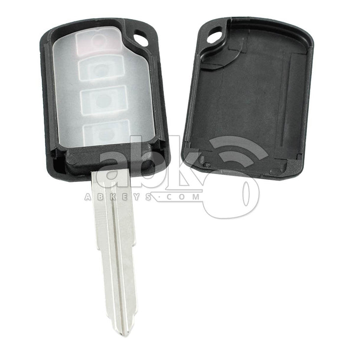 Mitsubishi Lancer Outlander Eclipse Mirage 2015+ Key Head Remote Cover 3Buttons MIT11R - ABK-2020 -