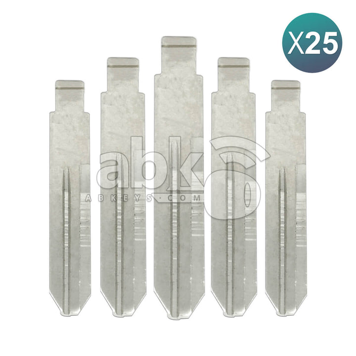 KeyDiy Xhorse Remote Key Blade For Nissan NSN14 25Pcs Bundle - ABK-2026-OFF25 - ABKEYS.COM