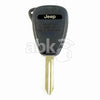 Genuine Jeep Wrangler Patriot 2007+ Key Head Remote 3Buttons OHT692713AA 315MHz CY22 68001702AA - 