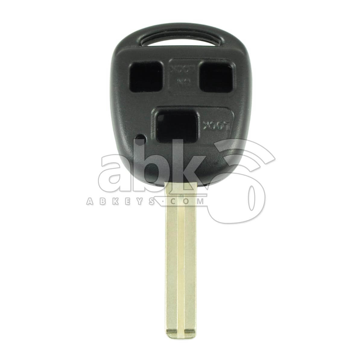 Lexus 1998+ Key Head Remote Cover 3Buttons TOY48 - ABK-205 - ABKEYS.COM