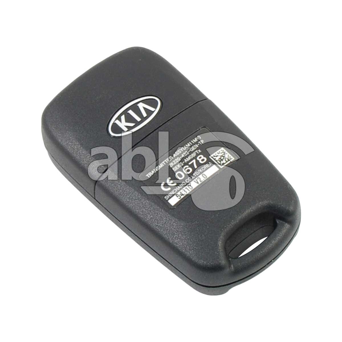 Genuine Kia Soul 2010+ Flip Remote 3Buttons 95430-2K220 433MHz SEKS-AM08FTX - ABK-2064 - ABKEYS.COM