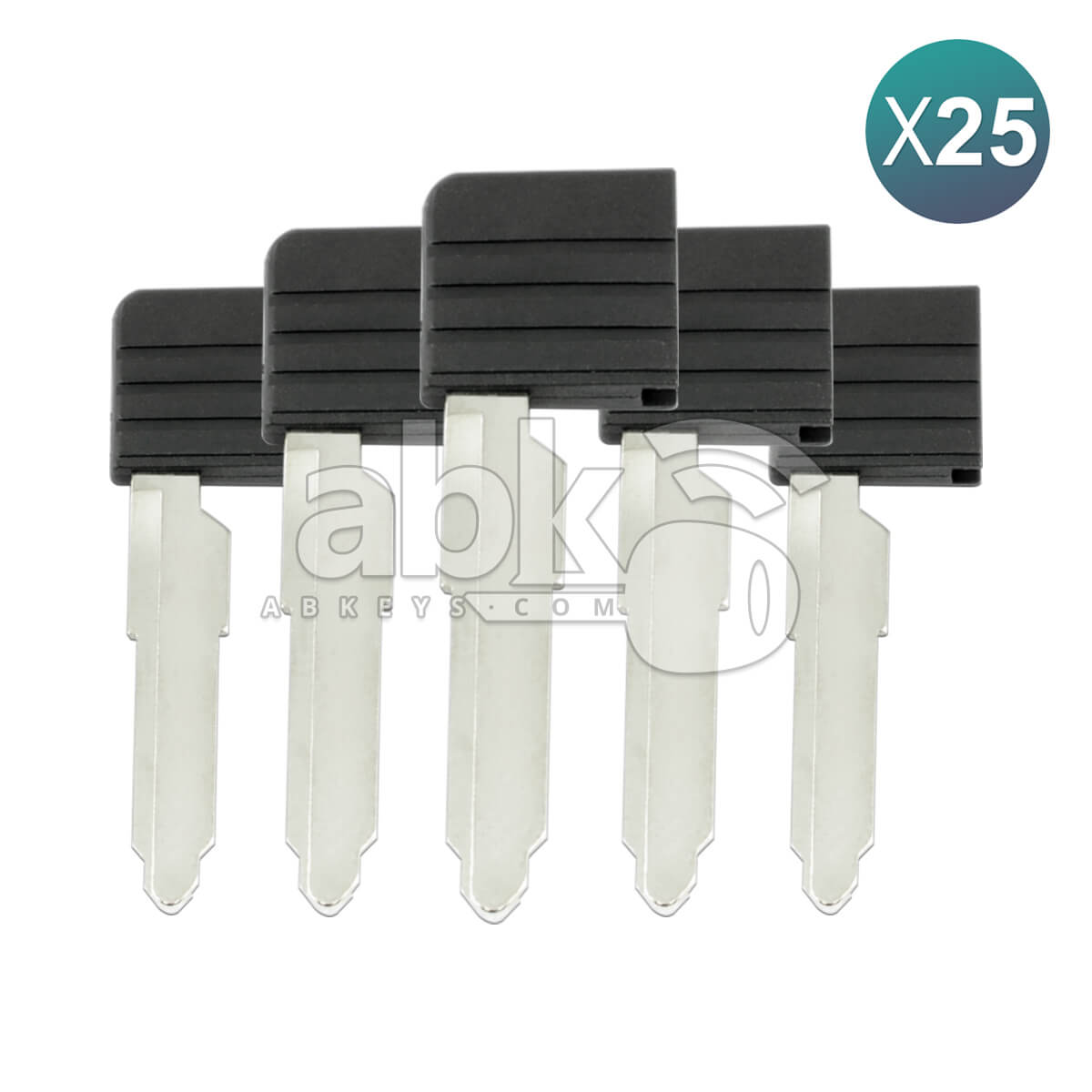 Mazda 2006+ Smart Key Blade MAZ13 25Pcs Bundle - ABK-2070-OFF25 - ABKEYS.COM