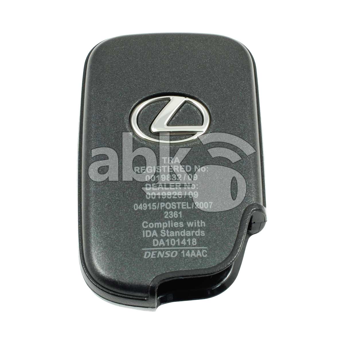 Genuine Lexus ES GS IS 2009+ Smart Key 4Buttons 89904-53361 433MHz 14AAC P1 98 - ABK-2081 -