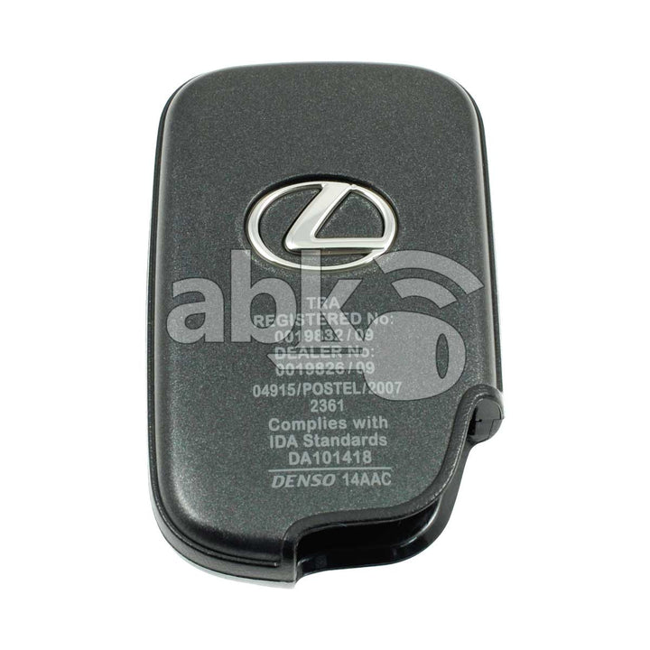 Genuine Lexus ES GS IS 2009+ Smart Key 4Buttons 89904-53361 433MHz 14AAC P1 98 - ABK-2081 -