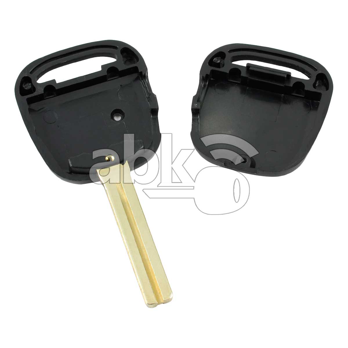 Toyota Side Buttons 1998+ Key Head Remote Cover 2Buttons TOY48 - ABK-2085 - ABKEYS.COM