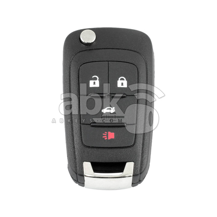 Chevrolet 2009+ Flip Remote Cover 4Buttons HU100 - ABK-2101 - ABKEYS.COM