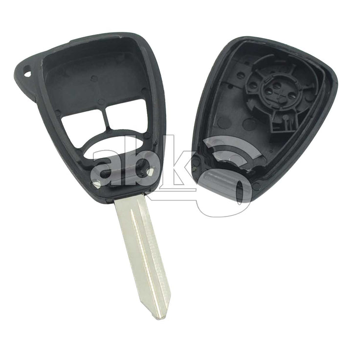 Jeep Chrysler Dodge 2005+ Key Head Remote Cover 3Buttons CY22 - ABK-2106 - ABKEYS.COM