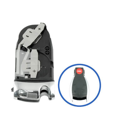 Genuine Mercedes Benz Chrome 2003+ Smart Key Battery Tray