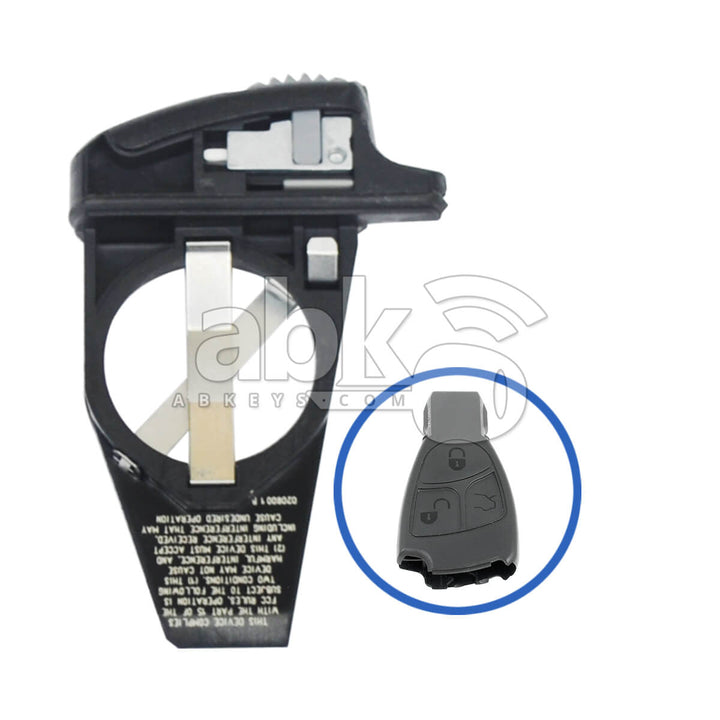 Genuine Mercedes Benz Small Nec 1999+ Smart Key Battery Tray - ABK-2120 - ABKEYS.COM