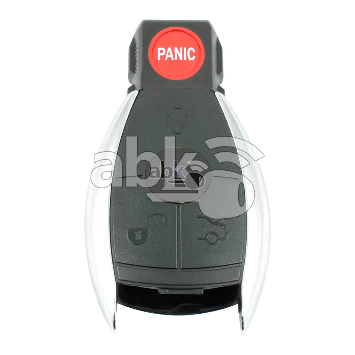 Genuine Mercedes Benz Chrome 2003+ Smart Key Cover 4Buttons - ABK-2132 - ABKEYS.COM