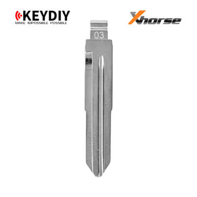 KeyDiy Xhorse Remote Key Blade For Honda HON58R - ABK-2145 - ABKEYS.COM