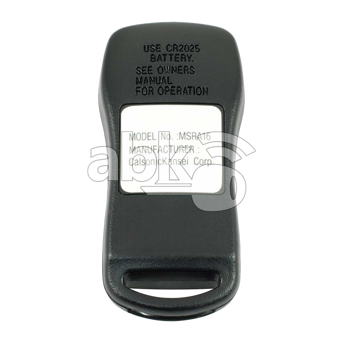 Genuine Nissan X-Trail 2003+ Remote Control 3Buttons 28268-9H20A 433MHz MSRA16 - ABK-2151 -