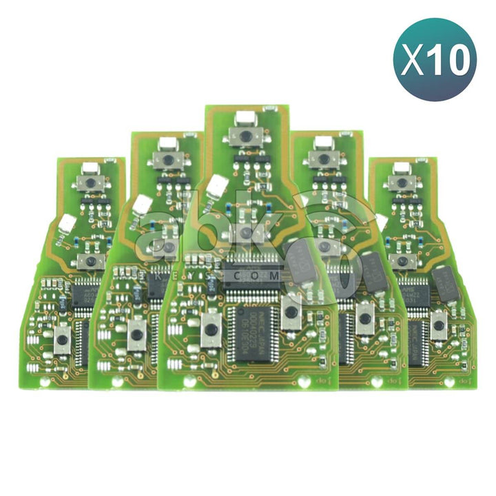 Genuine Mercedes Benz Smart Key 10Pcs Offer 4Buttons IYZ 3312 315MHz - ABK-2152-OFF10 - ABKEYS.COM