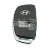 Genuine Hyundai Santa Fe 2013+ Flip Remote 4Buttons RKE-4F07 433MHz 95430-2W100 - ABK-2190 - 