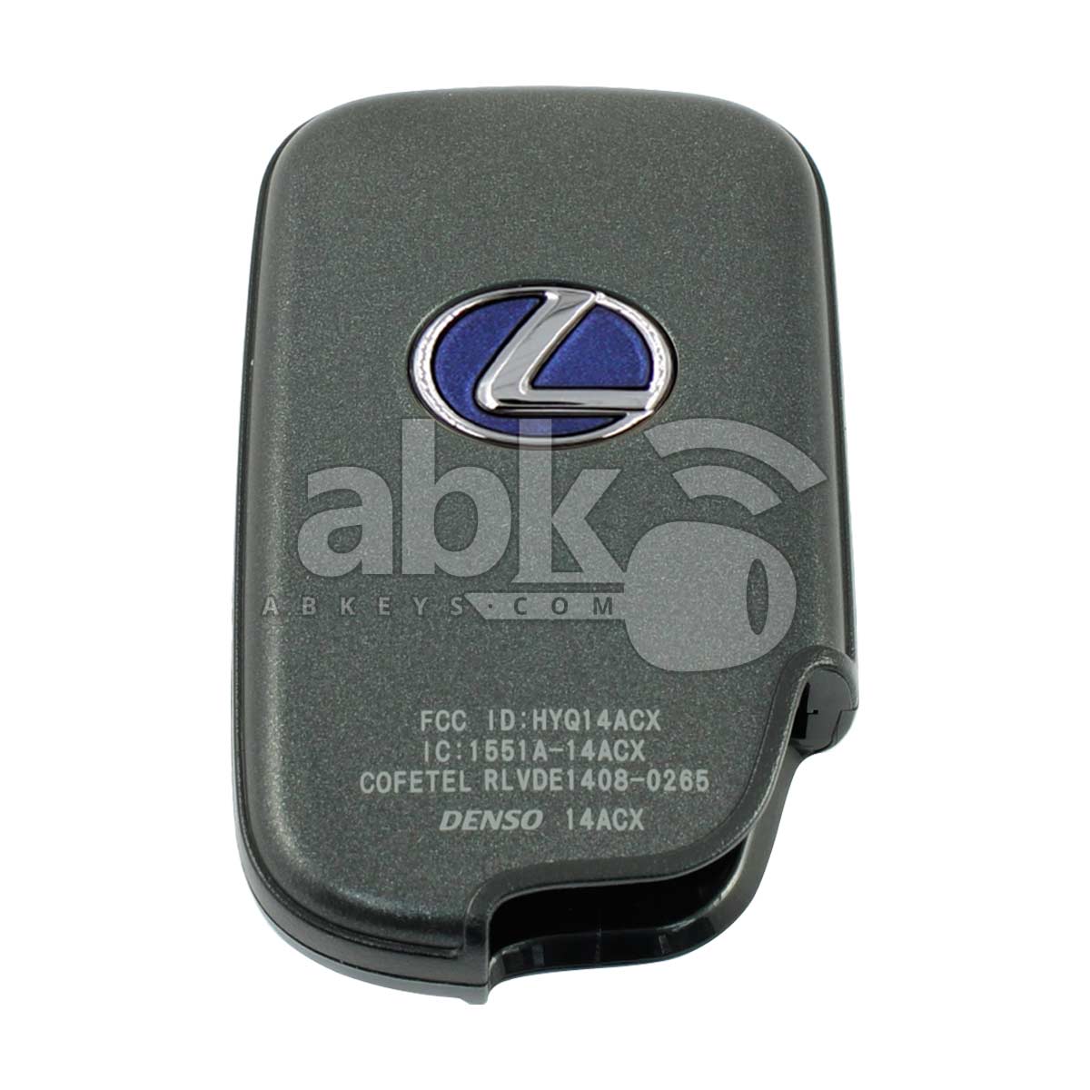 Genuine Lexus RX350 CT200H 2009+ Smart Key 3Buttons 89904-48481 315MHz HYQ14ACX P1 D4 - ABK-2207 -