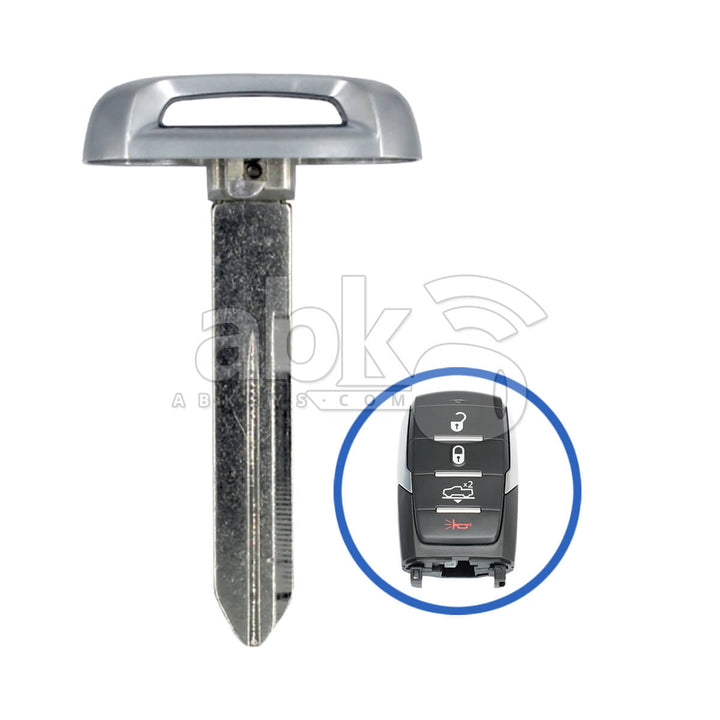 Dodge Ram 2018+ Smart Key Blade CY22 - ABK-2208 - ABKEYS.COM