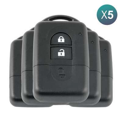 Nissan Qashqai, Pathfinder 2007-2014 Clé Intelligente, 2Boutons 285E3-4X00A 433MHz 5 pièces Lot