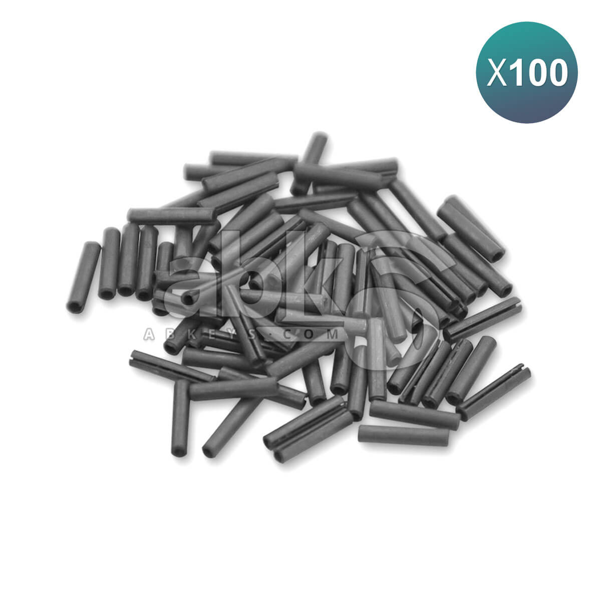 Universal Pin For Flip Remote Key 100Pcs Bundle - ABK-222-100 - ABKEYS.COM