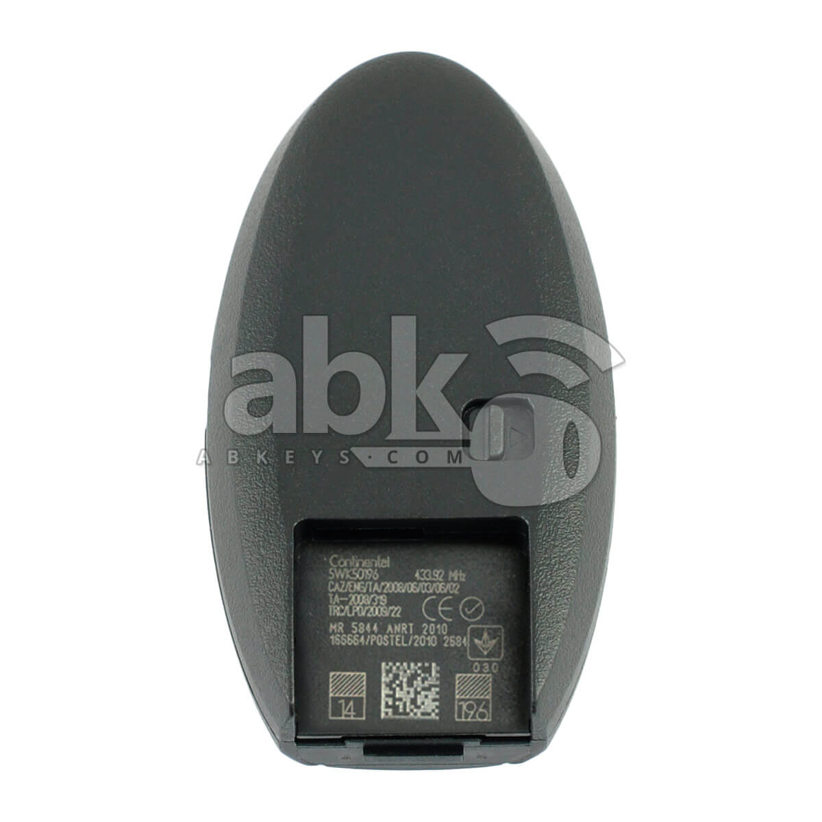 Genuine Nissan 370Z 2009+ Smart Key 3Buttons 285E3-1ET8A 433MHz 5WK50196 - ABK-2220 - ABKEYS.COM