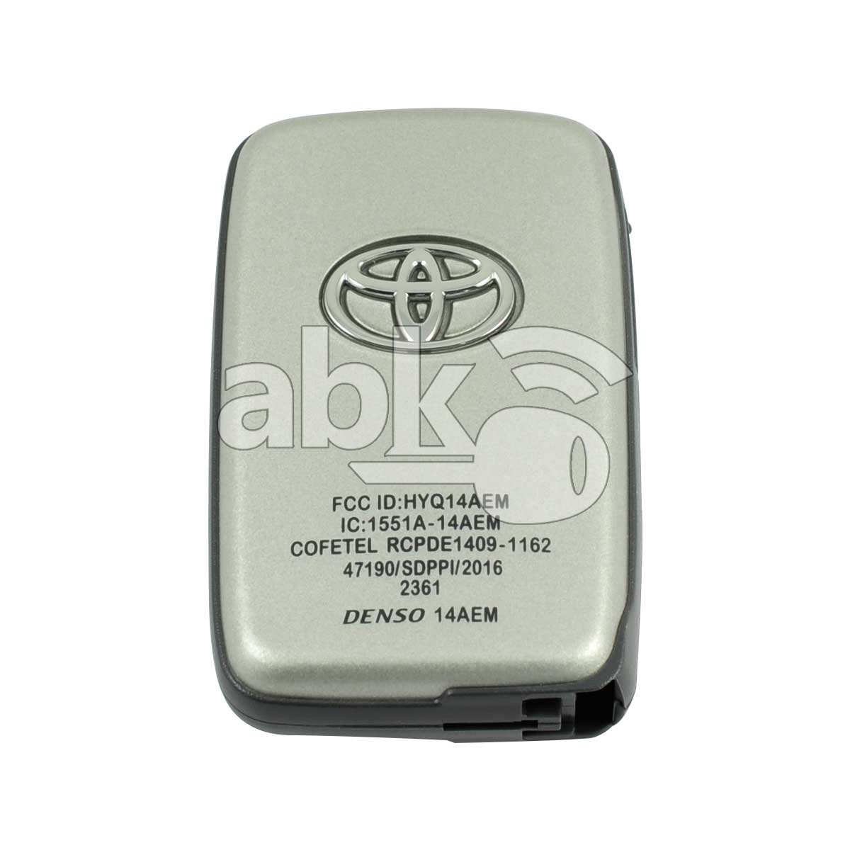 Genuine Toyota Land Cruiser 2008+ Smart Key 3Buttons 89904-60770 89904-60771 315MHz P1 98 - ABK-2234