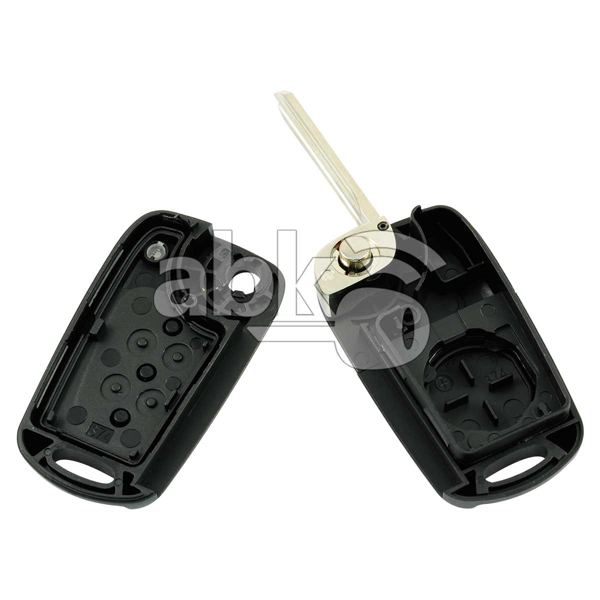 Hyundai I20 I30 Veloster 2008+ Flip Remote Cover 3Buttons TOY40 - ABK-2270 - ABKEYS.COM