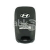 Hyundai Elantra 2008+ Flip Remote Cover 2Buttons HYN14R - ABK-2273 - ABKEYS.COM