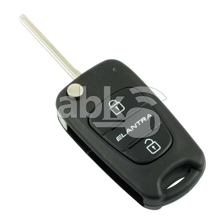 Hyundai Elantra 2008+ Flip Remote Cover 2Buttons HYN14R - ABK-2273 - ABKEYS.COM