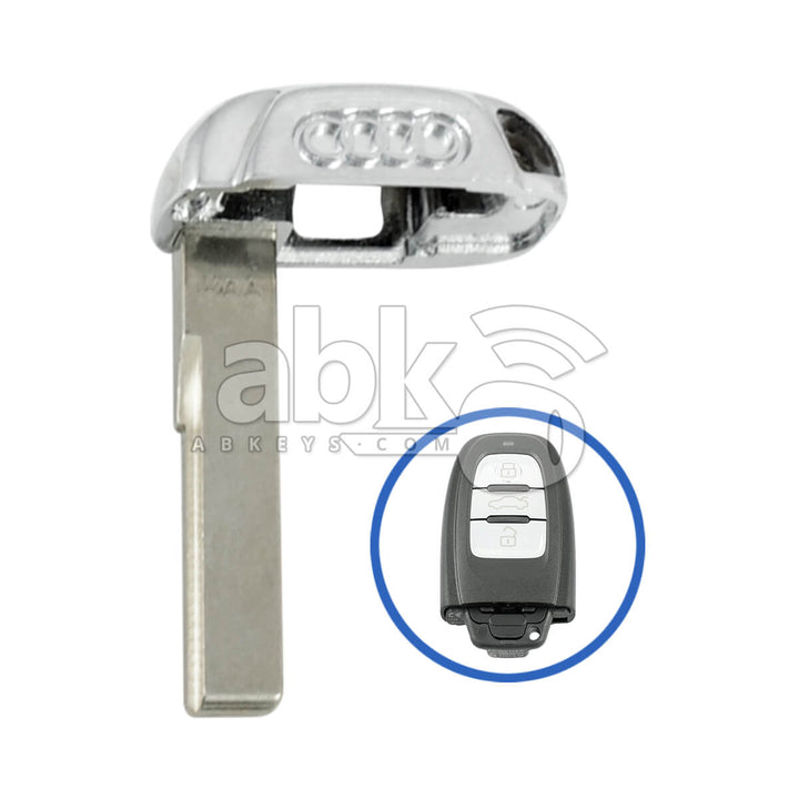 Audi A4 A5 A6 A7 A8 Q3 Q5 2008+ Smart Key Blade HU66 - ABK-2276 - ABKEYS.COM