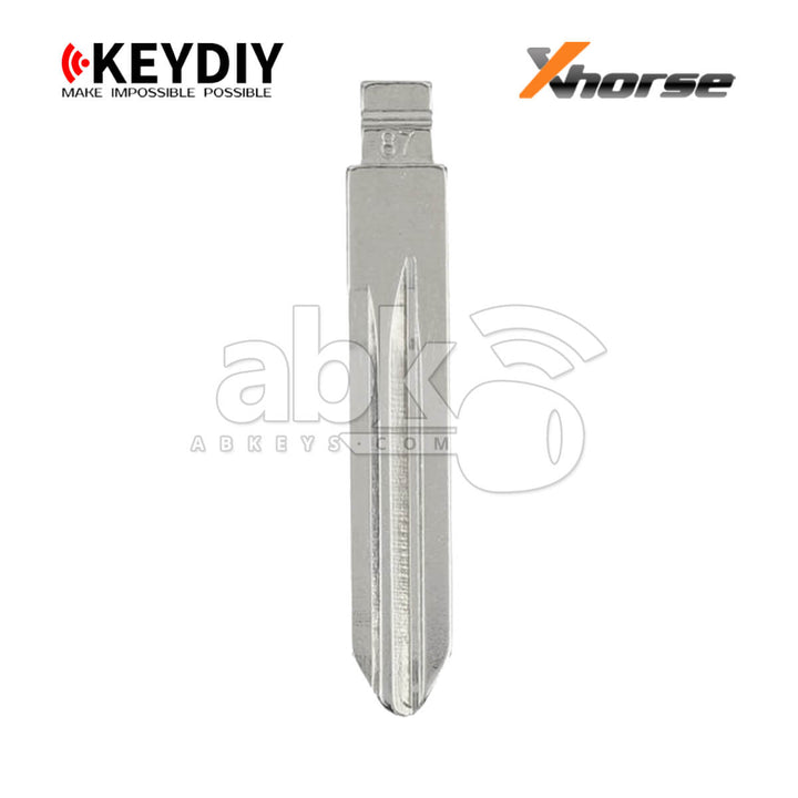 KeyDiy Xhorse Remote Key Blade For Chevrolet B111 - ABK-22 - ABKEYS.COM