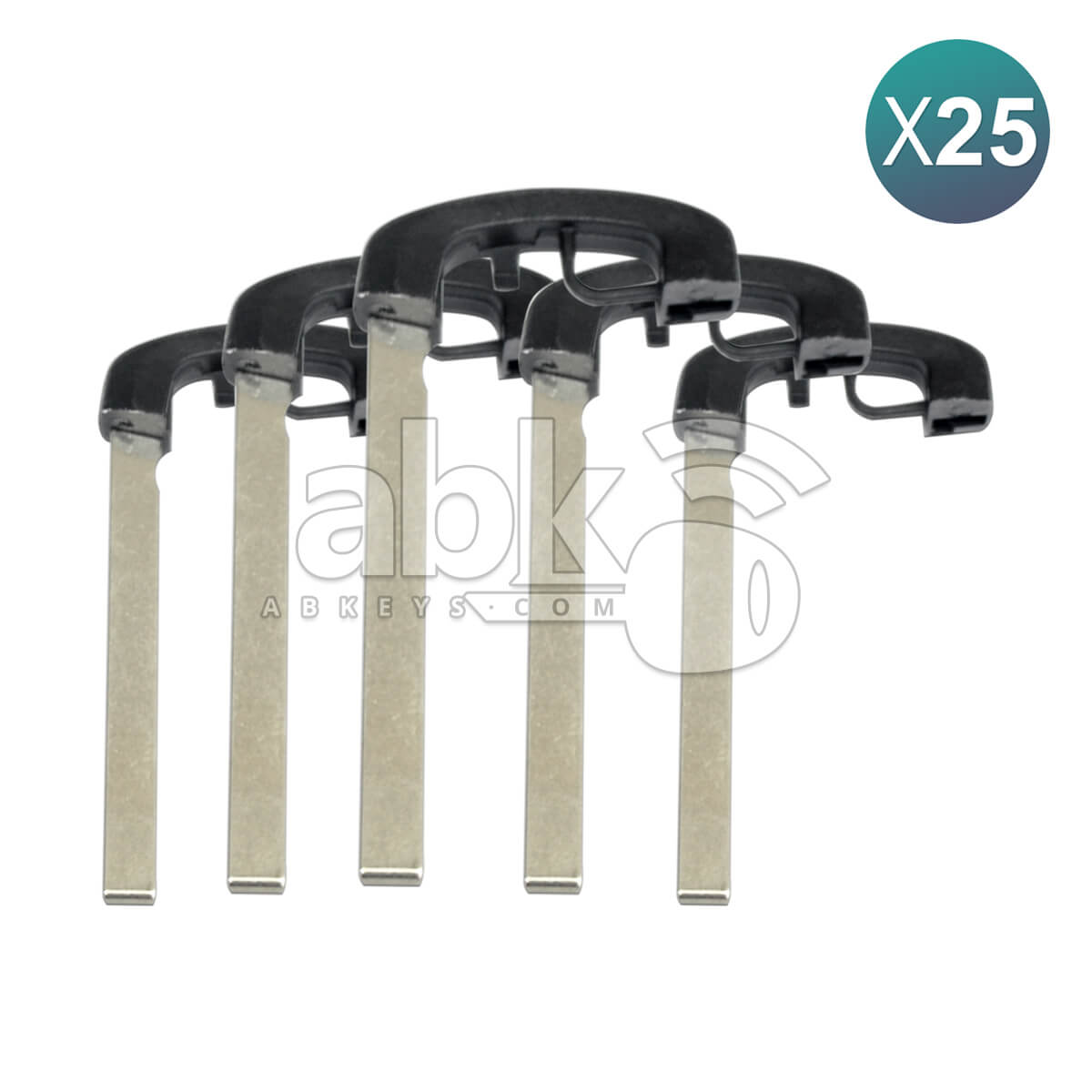 Bmw F Series 2009+ Smart Key Blade 25Pcs Bundle HU100R - ABK-2314-OFF25 - ABKEYS.COM