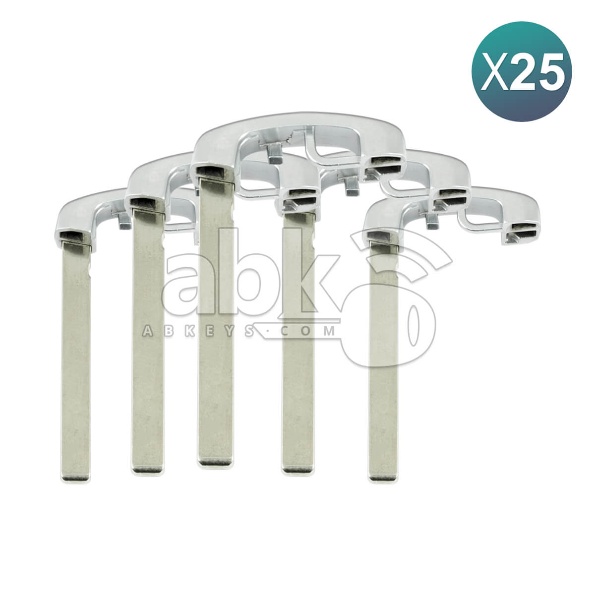 Bmw F Series 2009+ Smart Key Blade 25Pcs Bundle HU100R - ABK-2315-OFF25 - ABKEYS.COM