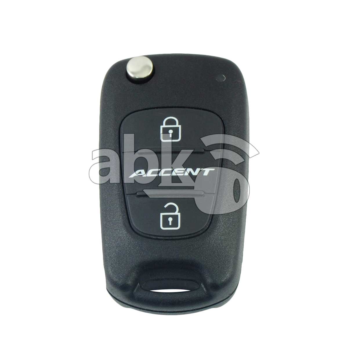 Genuine Hyundai Accent 2011+ Flip Remote 2Buttons 95430 1R110 433MHz RKE 4A01   ABK 2326  