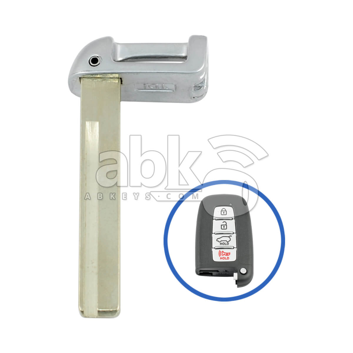 Genuine Hyundai Accent Elantra I30 Veloster Kia Rio 2010+ Smart Key Blade 81996-1R020 HYN17 -