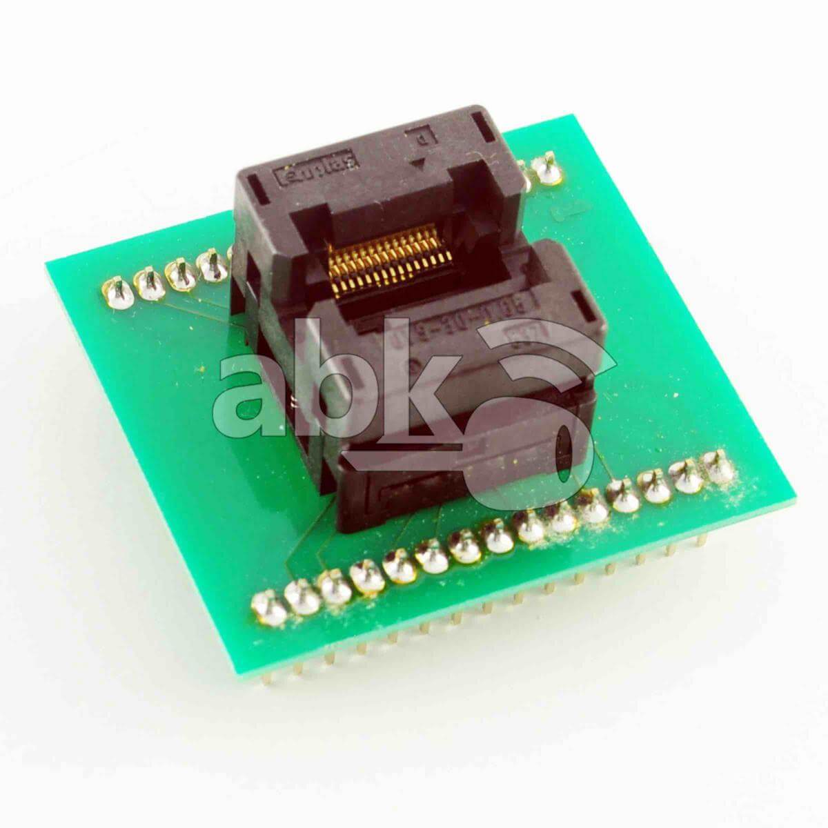 Mercedes Benz Nec Socket For Smart Key Black & Chrome For MBKEYPROG   ABK 2349   ABKEYS