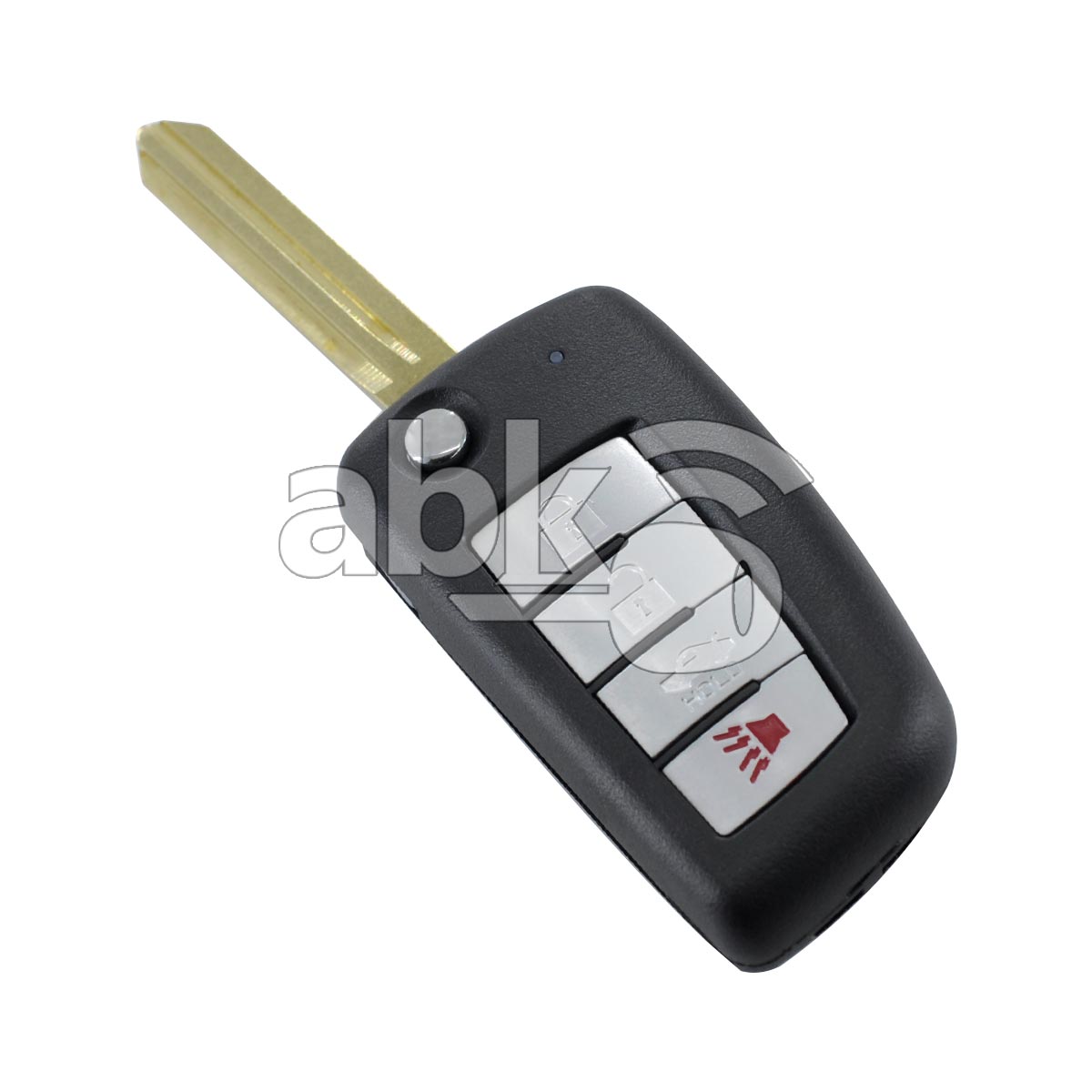 Nissan Altima Armada Maxima Sentra 350Z 2002+ Flip Remote 4Buttons 433MHz NSN14 - ABK-2350 -