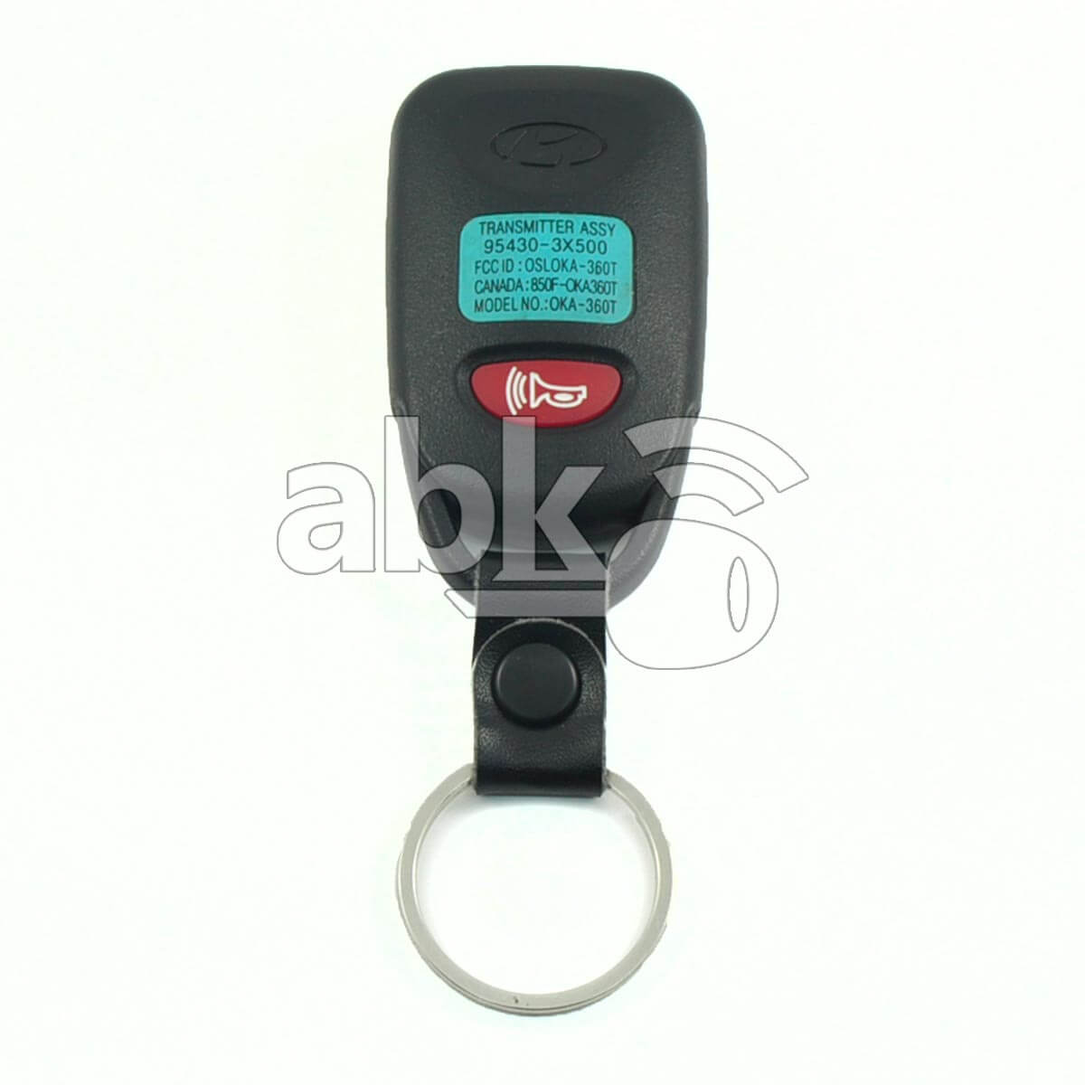 Genuine Hyundai Elantra 2011+ Remote Control 4Buttons 95430-3X500 314MHz OSLOKA-360T - ABK-2360 -
