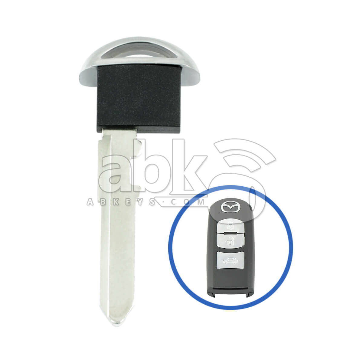 Mazda 2010+ Smart Key Blade KDY3 76 201 MAZ13   ABK 2364   ABKEYS