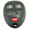 Genuine Gmc Chevrolet Cadillac 2007+ Remote Control Cover 3Buttons - ABK-2369 - ABKEYS.COM