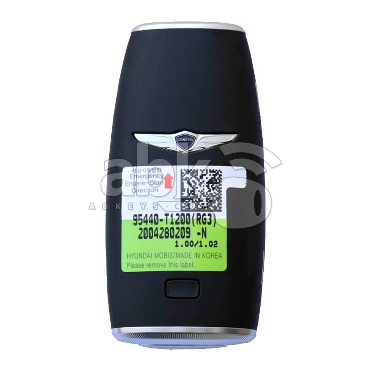 Genuine Hyundai Genesis G80 2021+ Smart Key 8Buttons 95440 T1200 433MHz TQ8 FOB 4F35   ABK 2383  