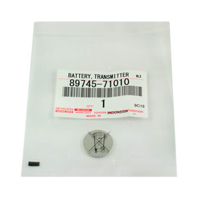 Оригинальная Батарея Брелока Toyota 2003+ CR2016 89745-71010 89745-48030
