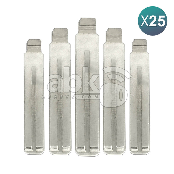KeyDiy Xhorse Remote Key Blade For Toyota Lexus TOY40 25Pcs Bundle - ABK-2402-OFF25 - ABKEYS.COM