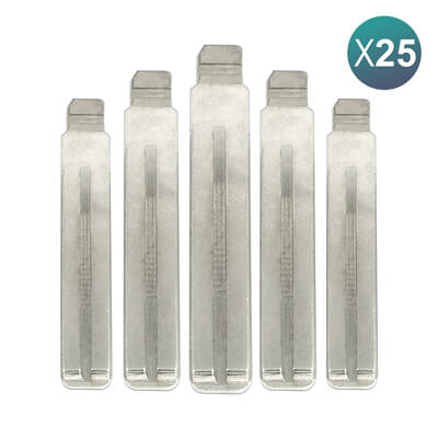 Toyota TOY40 Remote Key Blade For KeyDiy & Xhorse 25Pcs Bundle |ABKEYS