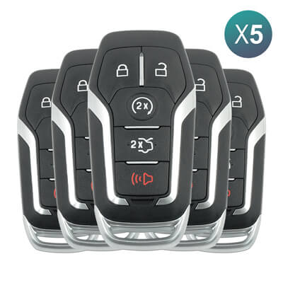 Ford Mustang, Fusion, Edge, Explorer 2015+ Llave Inteligente, 5Botones 5923896 902MHz, M3N-A2C31243300 5 Uds Lote