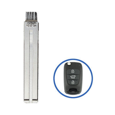 Lame de Clé Télécommande Pliable D'origine Kia Rio 2011-2016 KIA7 81996-1W010