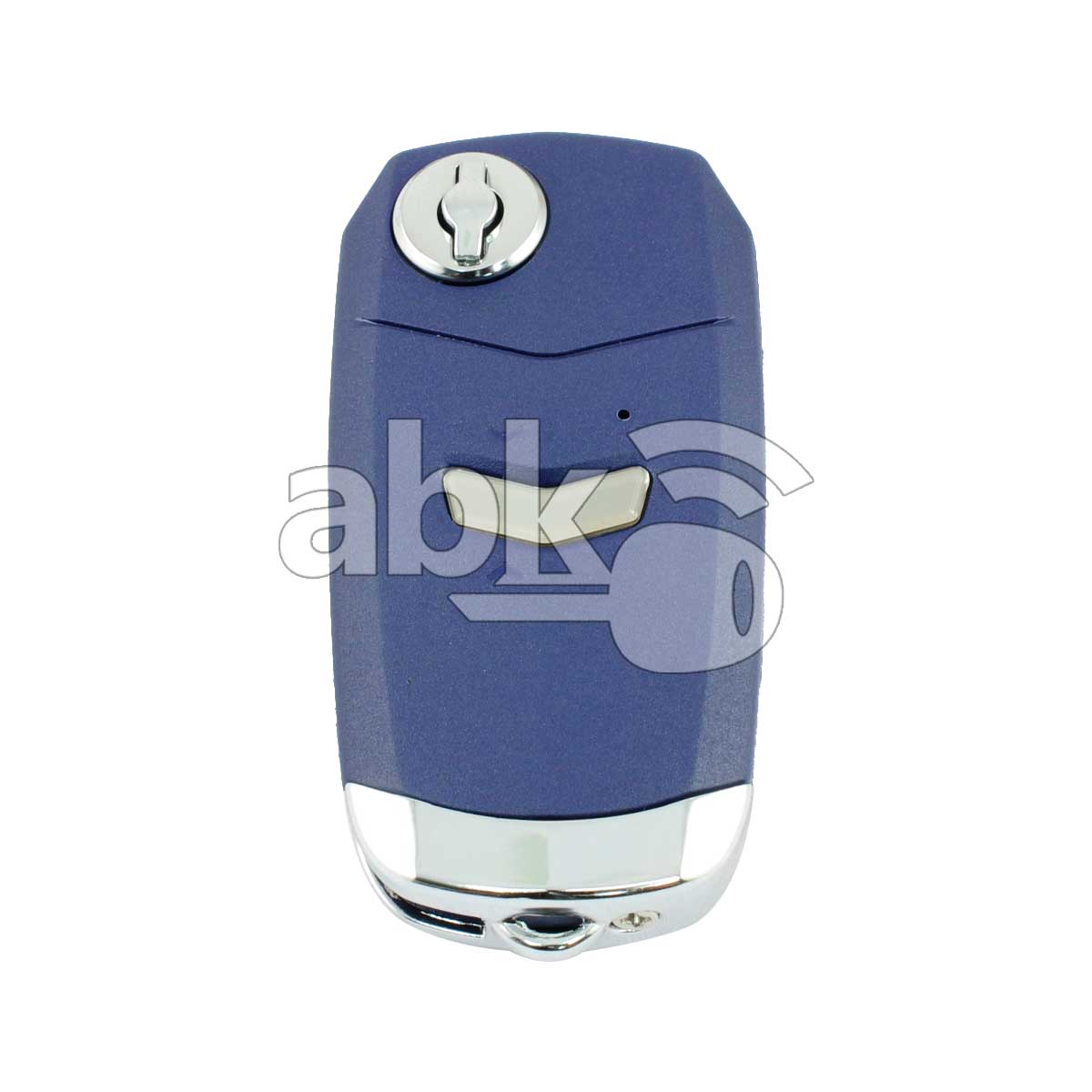 Fiat 2002+ Flip Remote Cover 1Button SIP22 Blue - ABK-2414 - ABKEYS.COM