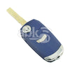 Fiat 2002+ Flip Remote Cover 1Button SIP22 Blue - ABK-2414 - ABKEYS.COM