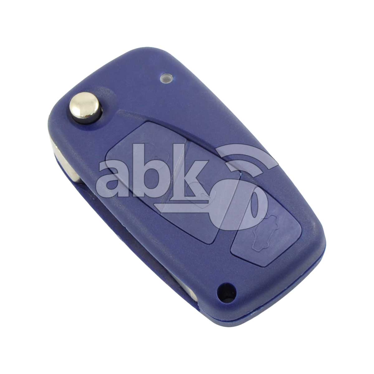 Fiat 2002+ Flip Remote Cover 3Buttons SIP22 Blue - ABK-2415 - ABKEYS.COM