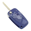 Fiat 2002+ Flip Remote Cover 3Buttons SIP22 Blue - ABK-2415 - ABKEYS.COM