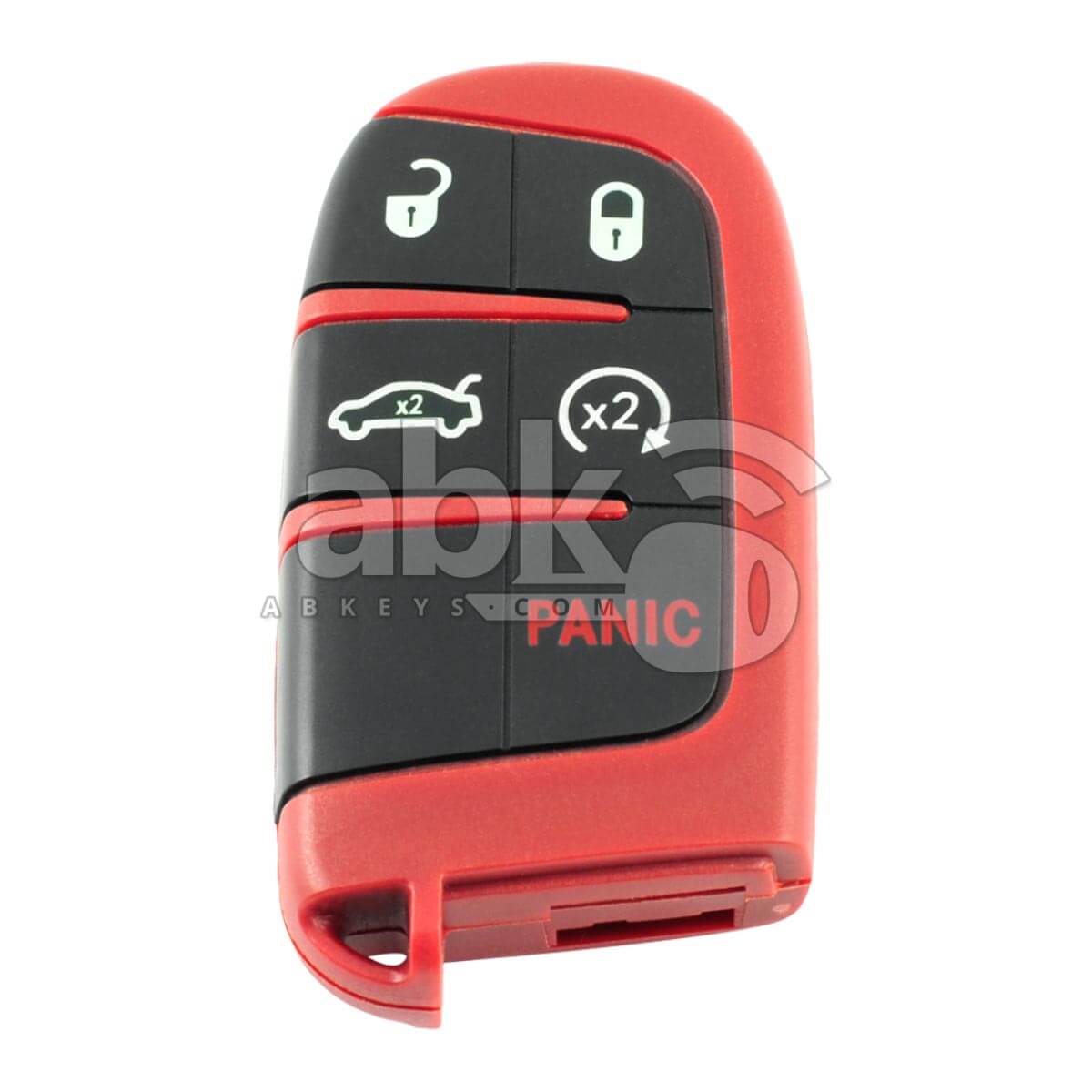 Jeep Grand Cherokee SRT 2014+ Smart Key 5Buttons 433MHz M3N 40821302 Red   ABK 2428 JEP   ABKEYS