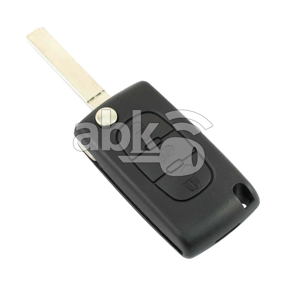 Peugeot 2003+ Flip Remote Cover 3Buttons With Fog Lights CE0523 VA2 - ABK-2429 - ABKEYS.COM